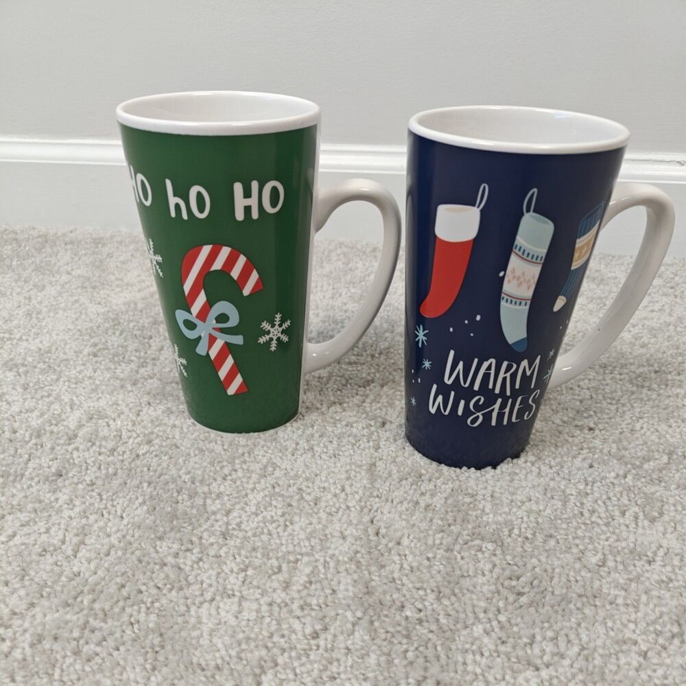 California Pantry Tall Coffee tea hot chocolate Mugs